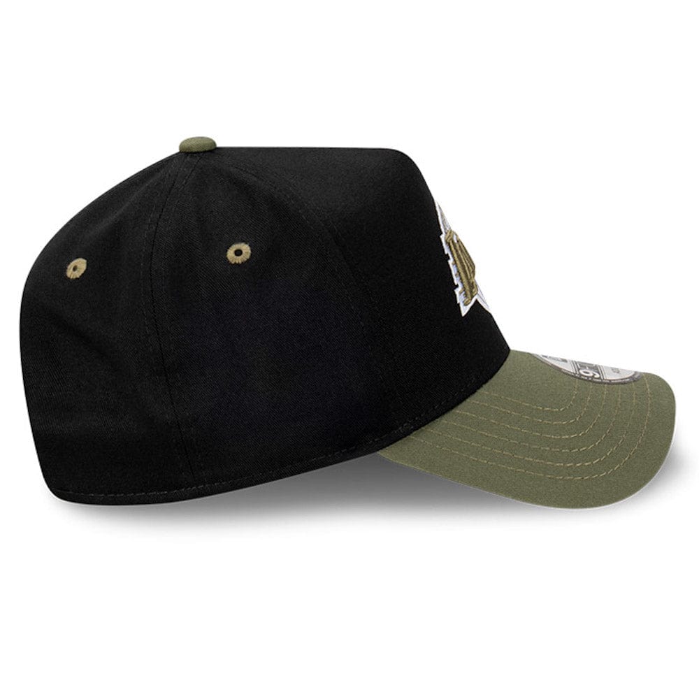 New Era 9FORTY A-Frame Snapback Los Angeles Lakers - Black / New Olive