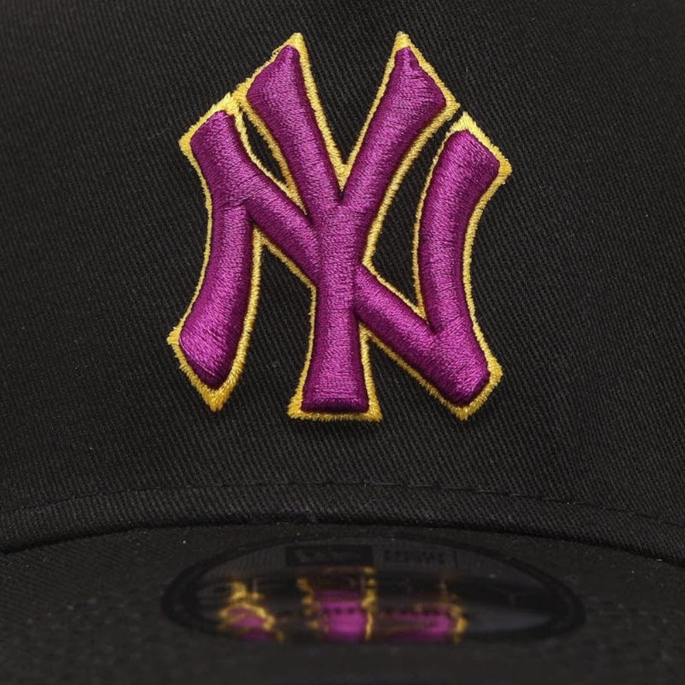 New Era 9FORTY A-Frame Snapback New York Yankees - Passionfruit / Black
