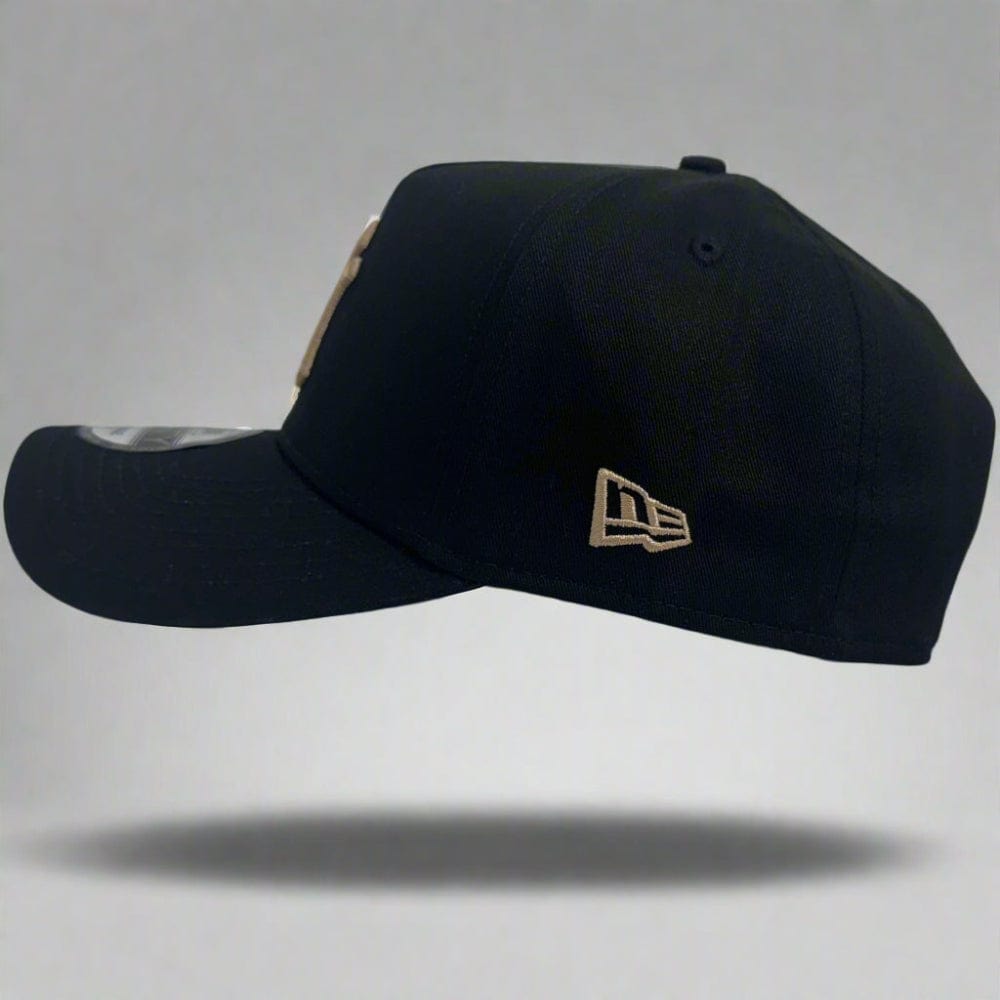 New Era 9FORTY A-Frame Snapback Pittsburgh Pirates - Black / Tan - Left Side