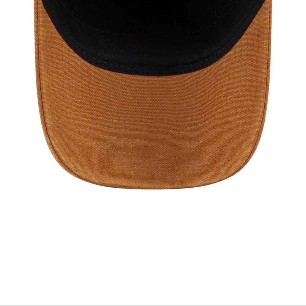 New Era 9FORTY AFL26 Canvas A-Frame Snapback Carlton Blues - Golden Brown