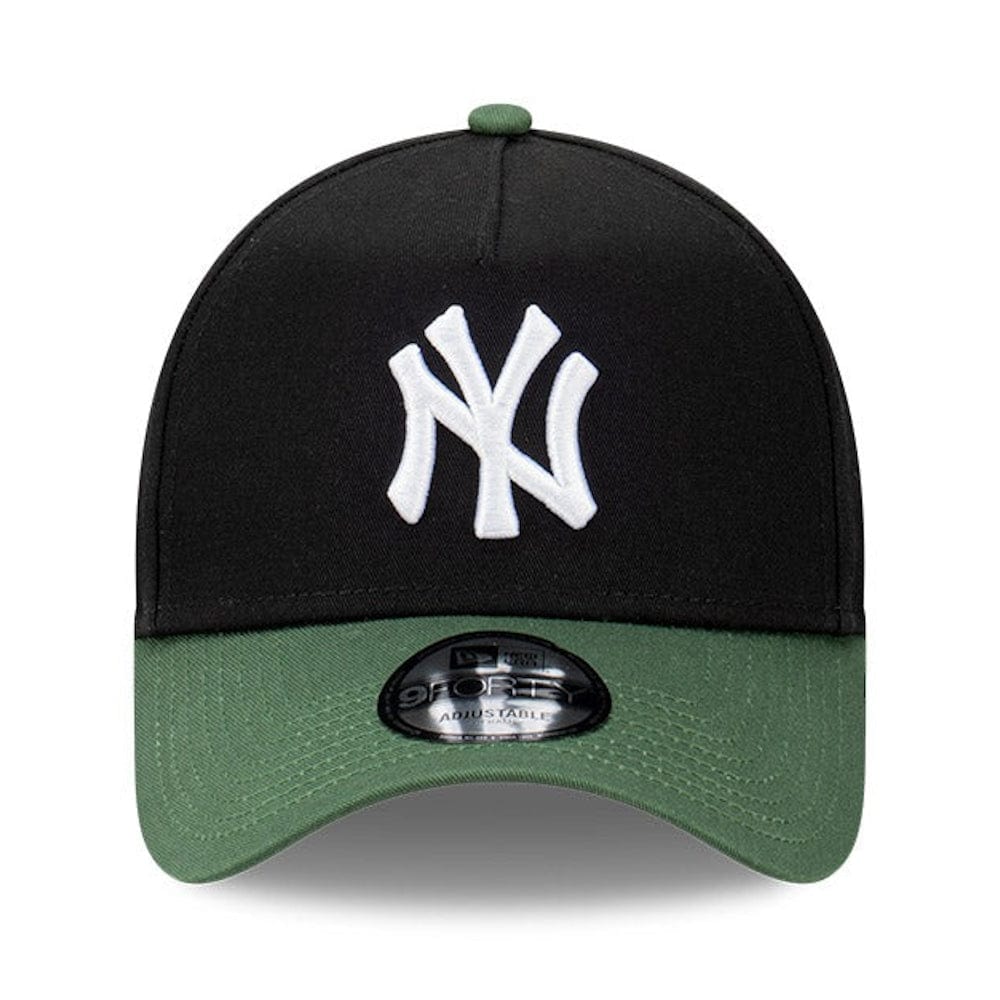 New Era 9FORTY Blackdome A-Frame Snapback New York Yankees - Black / Cilantro Green