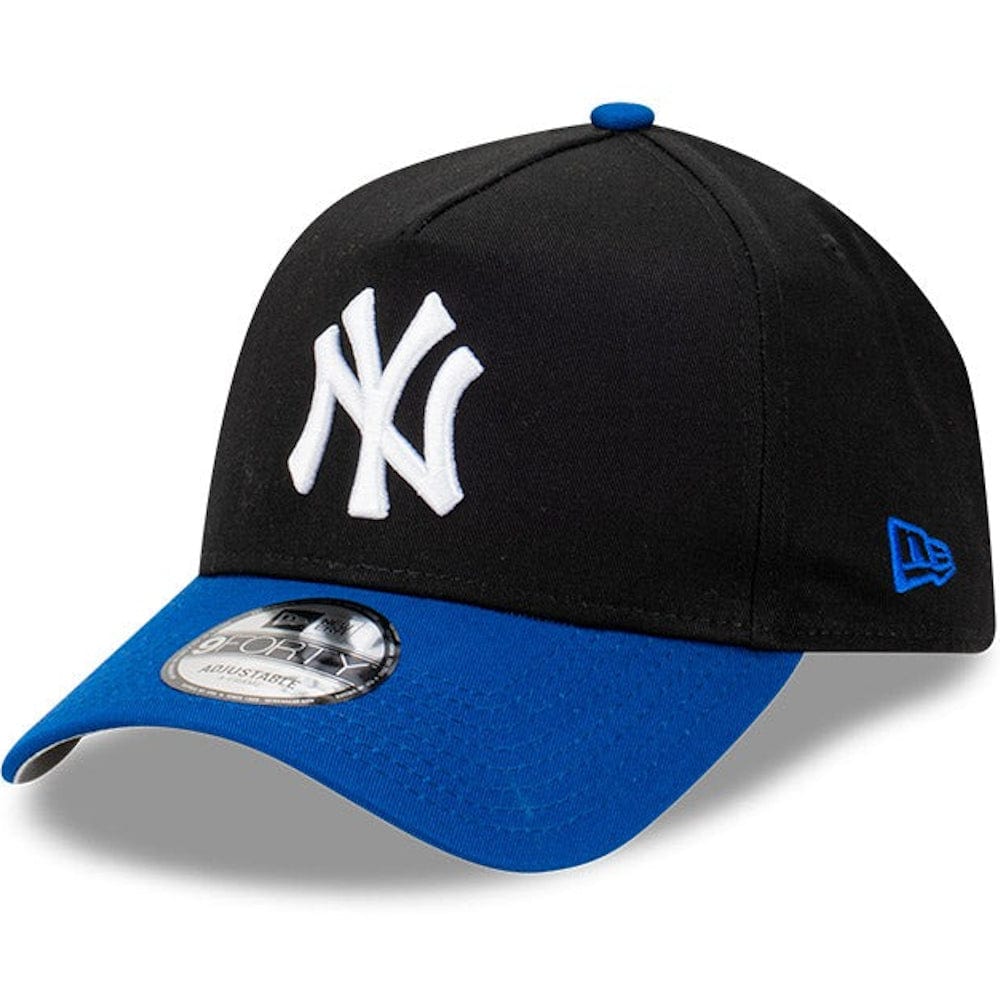 New Era 9FORTY Blackdome A-Frame Snapback New York Yankees - Black / Royal