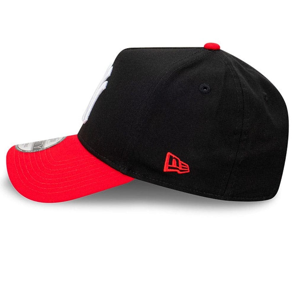 New Era 9FORTY Blackdome A-Frame Snapback New York Yankees - Black / Scarlet