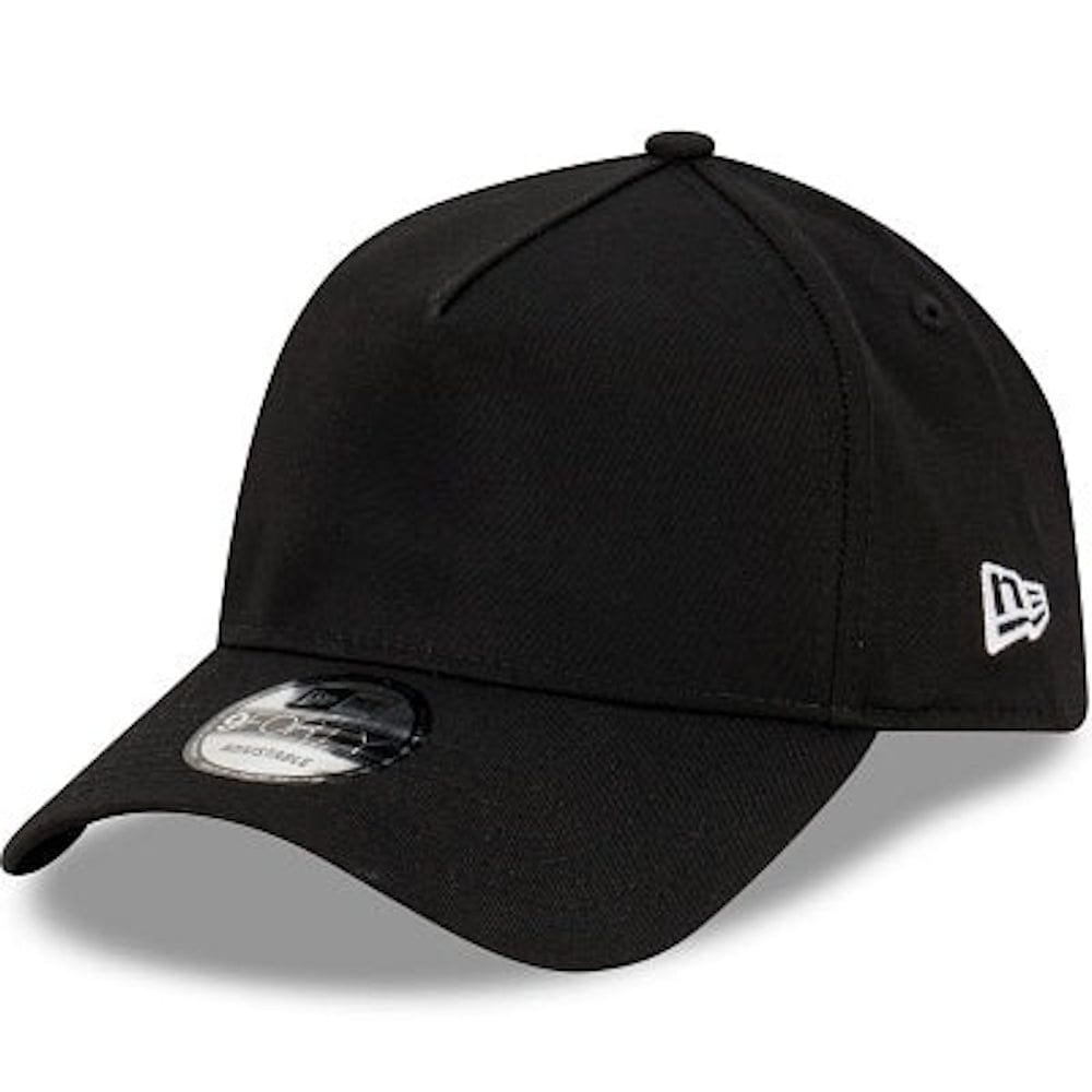 New Era 9FORTY Blank A-Frame Snapback - Black