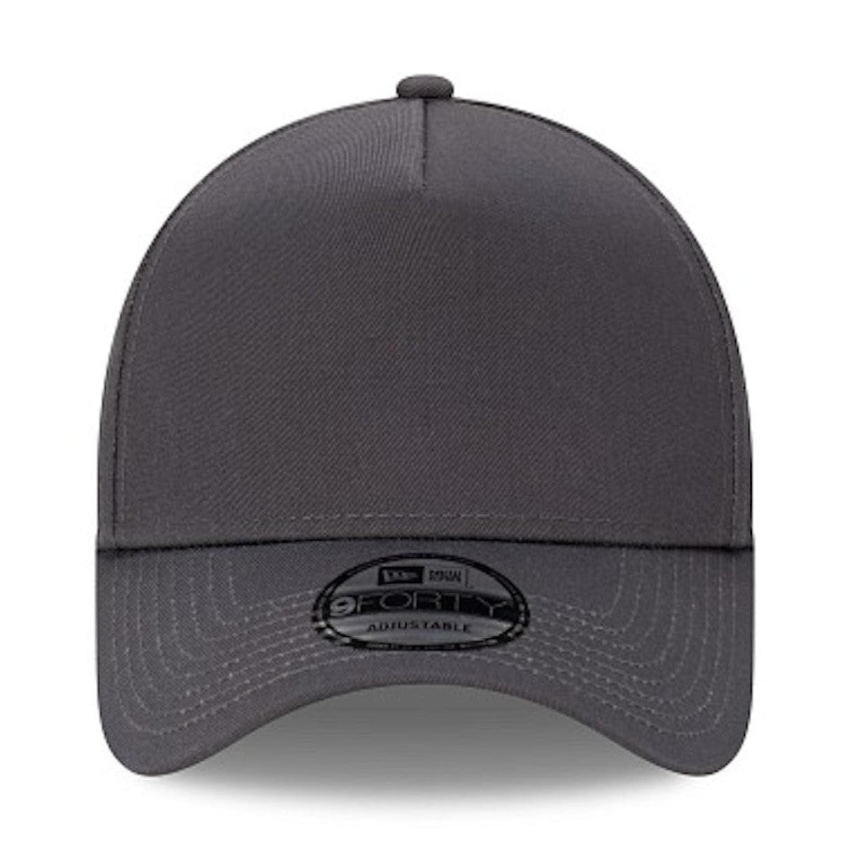 New Era 9FORTY Blank A-Frame Snapback - Graphite