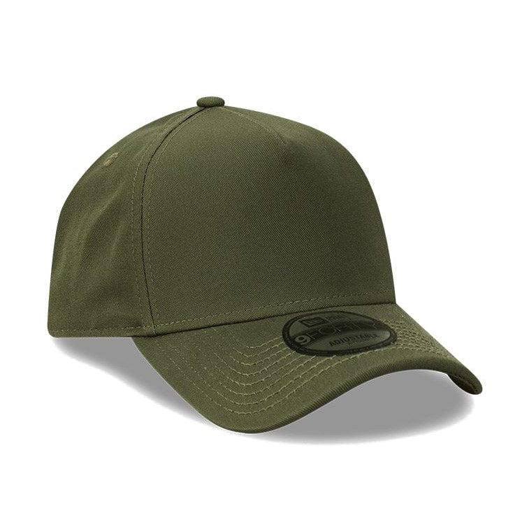 New Era 9FORTY Blank A-Frame Snapback - Olive