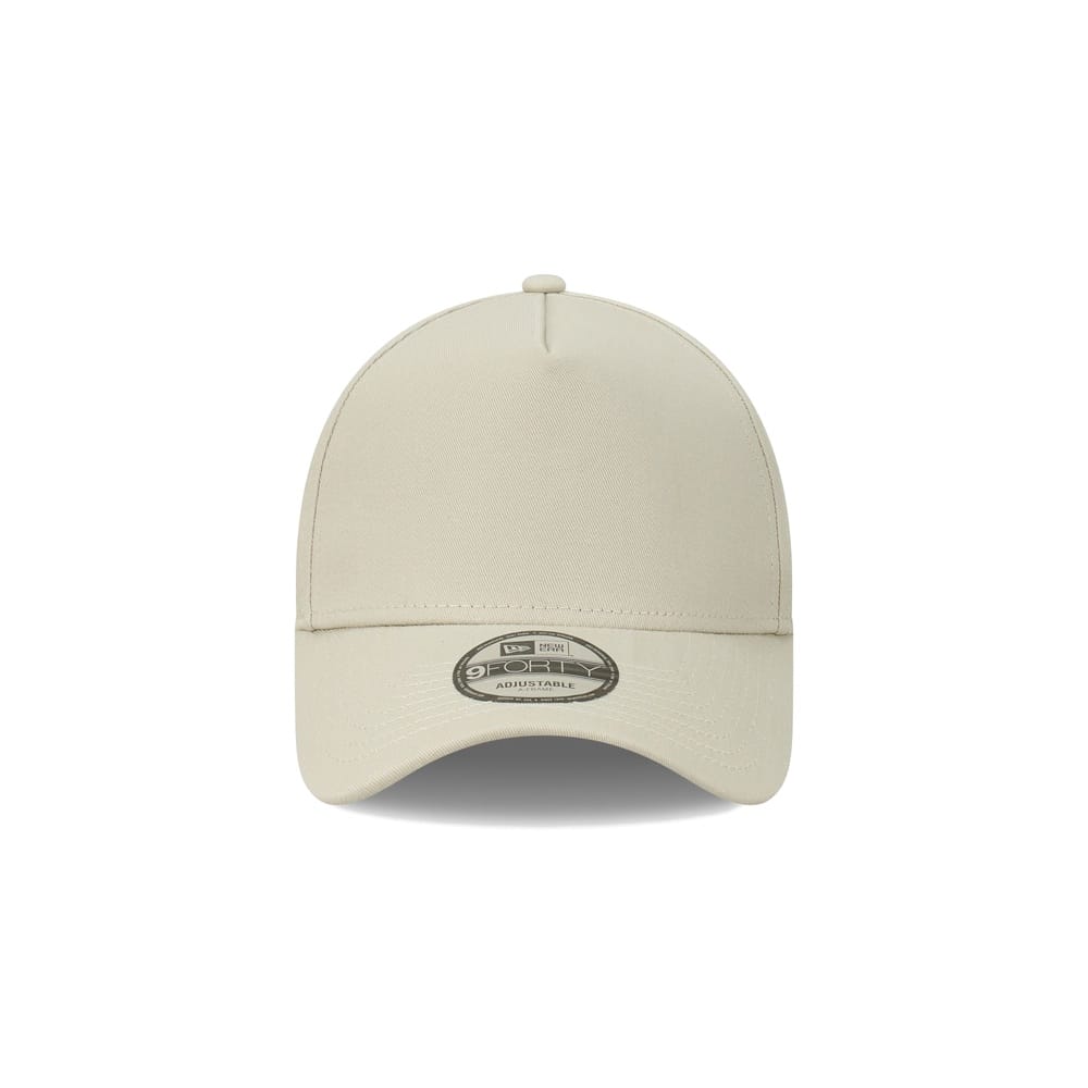 New Era 9FORTY Blank A-Frame Snapback - Stone