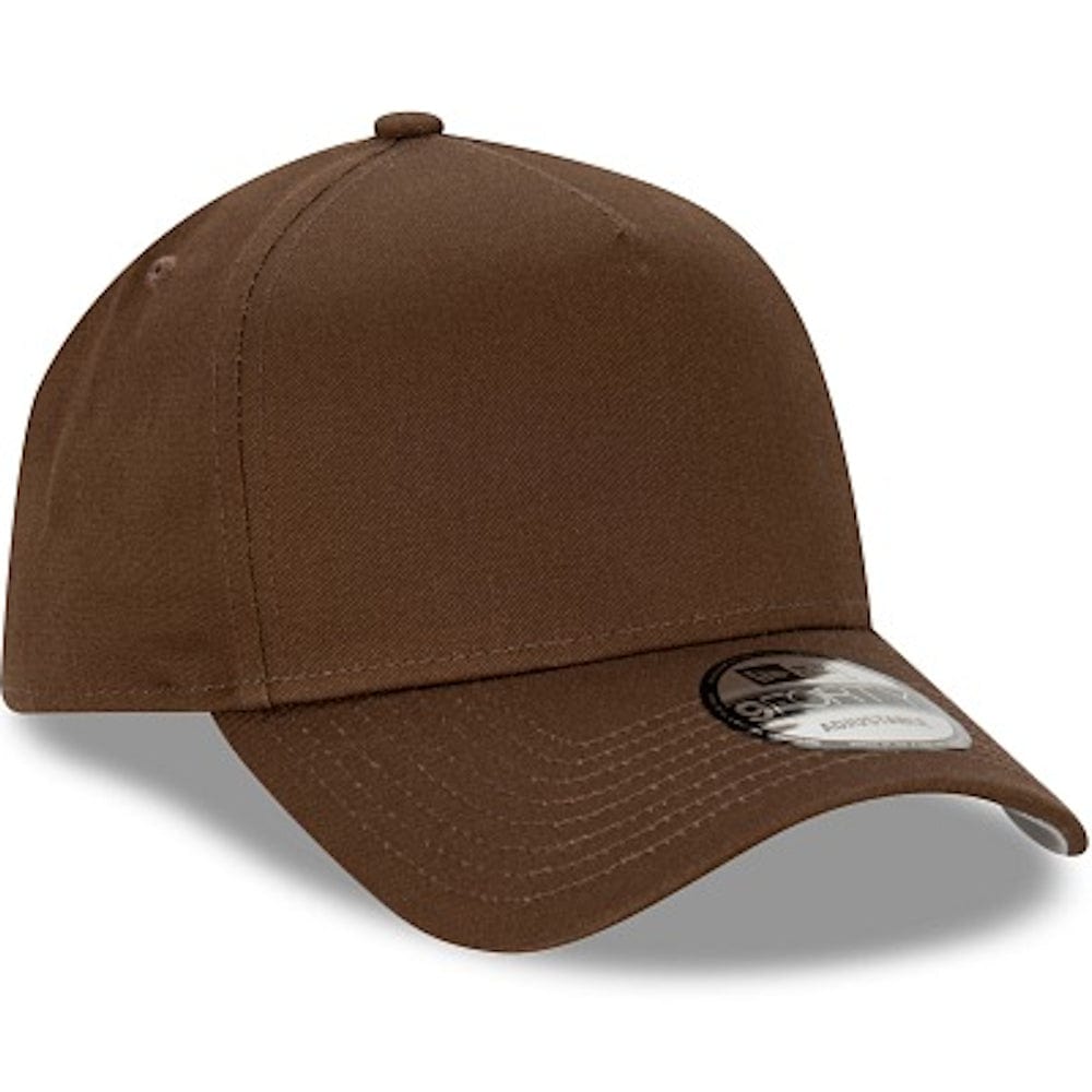 New Era 9FORTY Blank A-Frame Snapback - Walnut