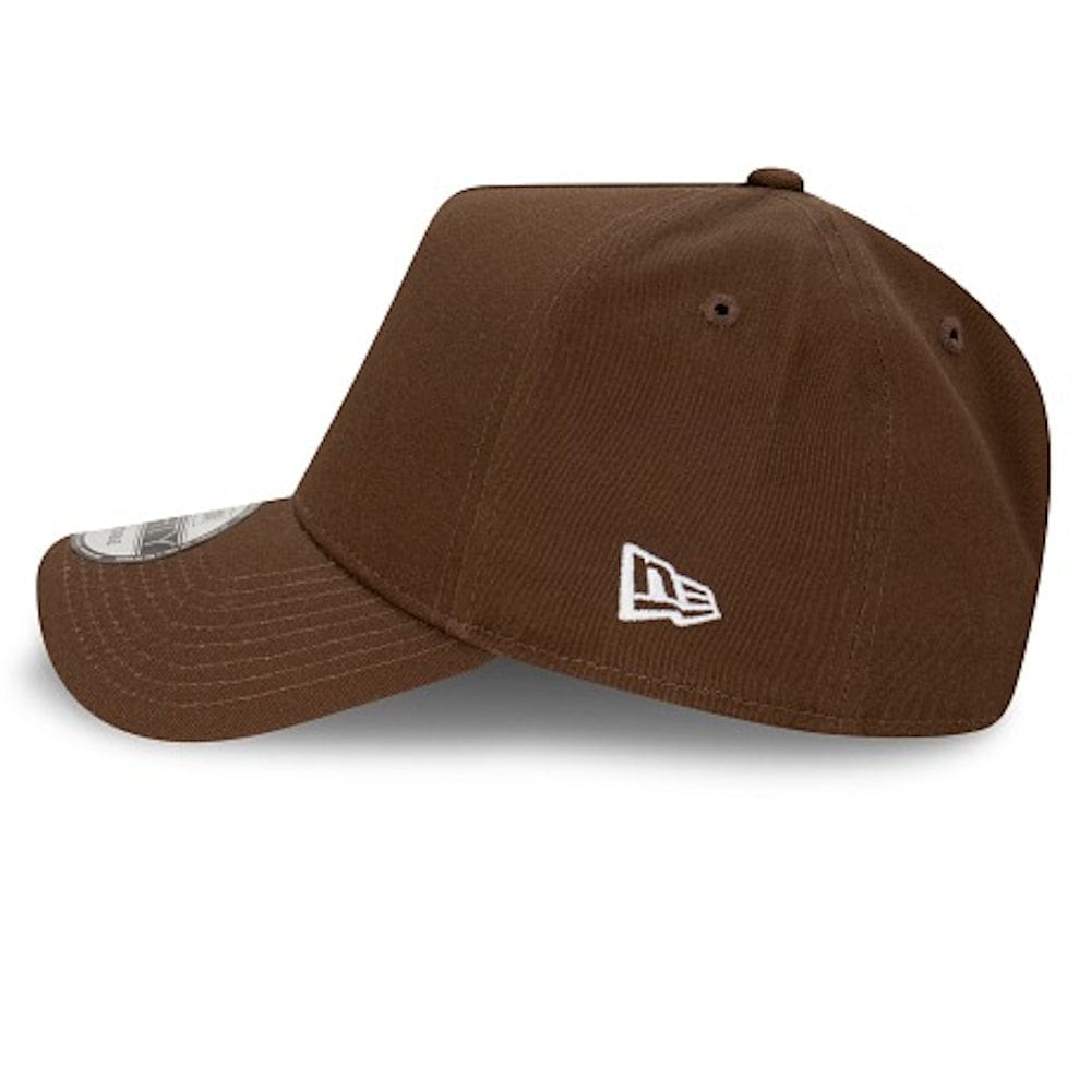 New Era 9FORTY Blank A-Frame Snapback - Walnut
