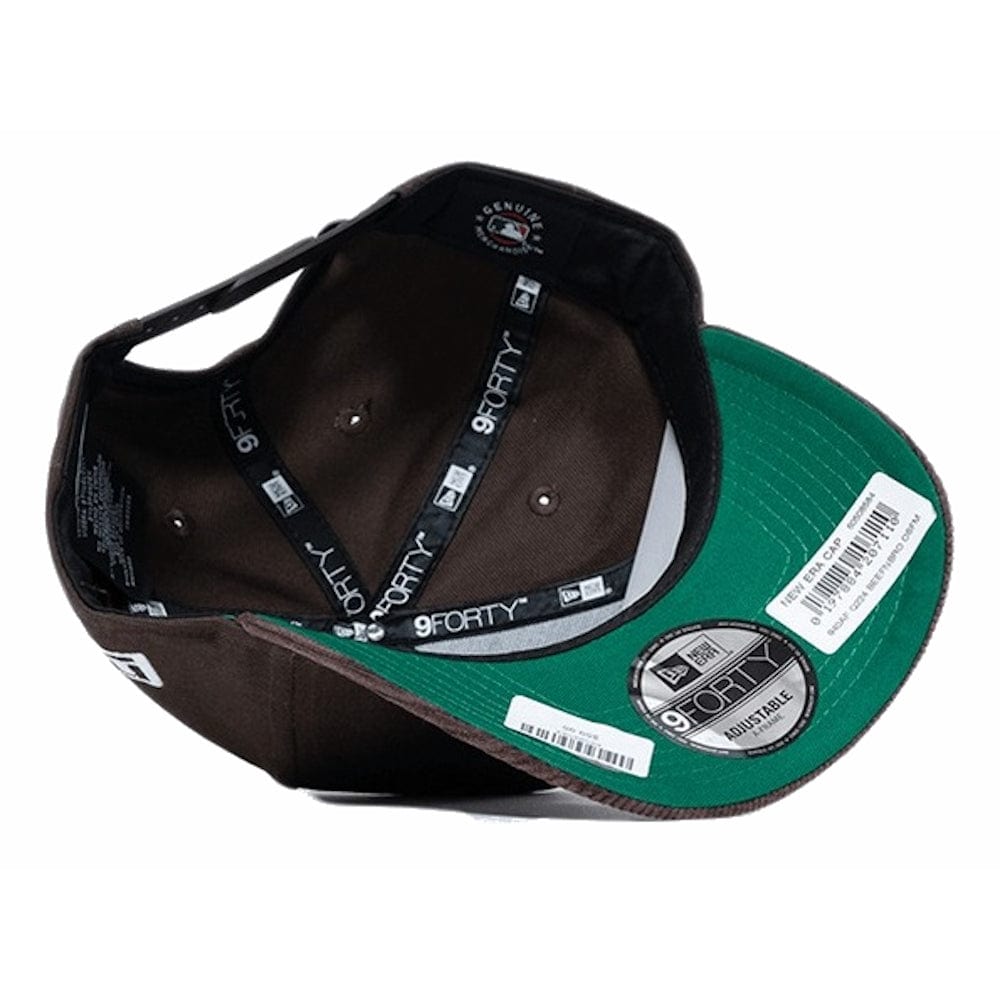 New Era 9FORTY Cord Brim A-Frame Snapback New York Yankees - Beef Brown