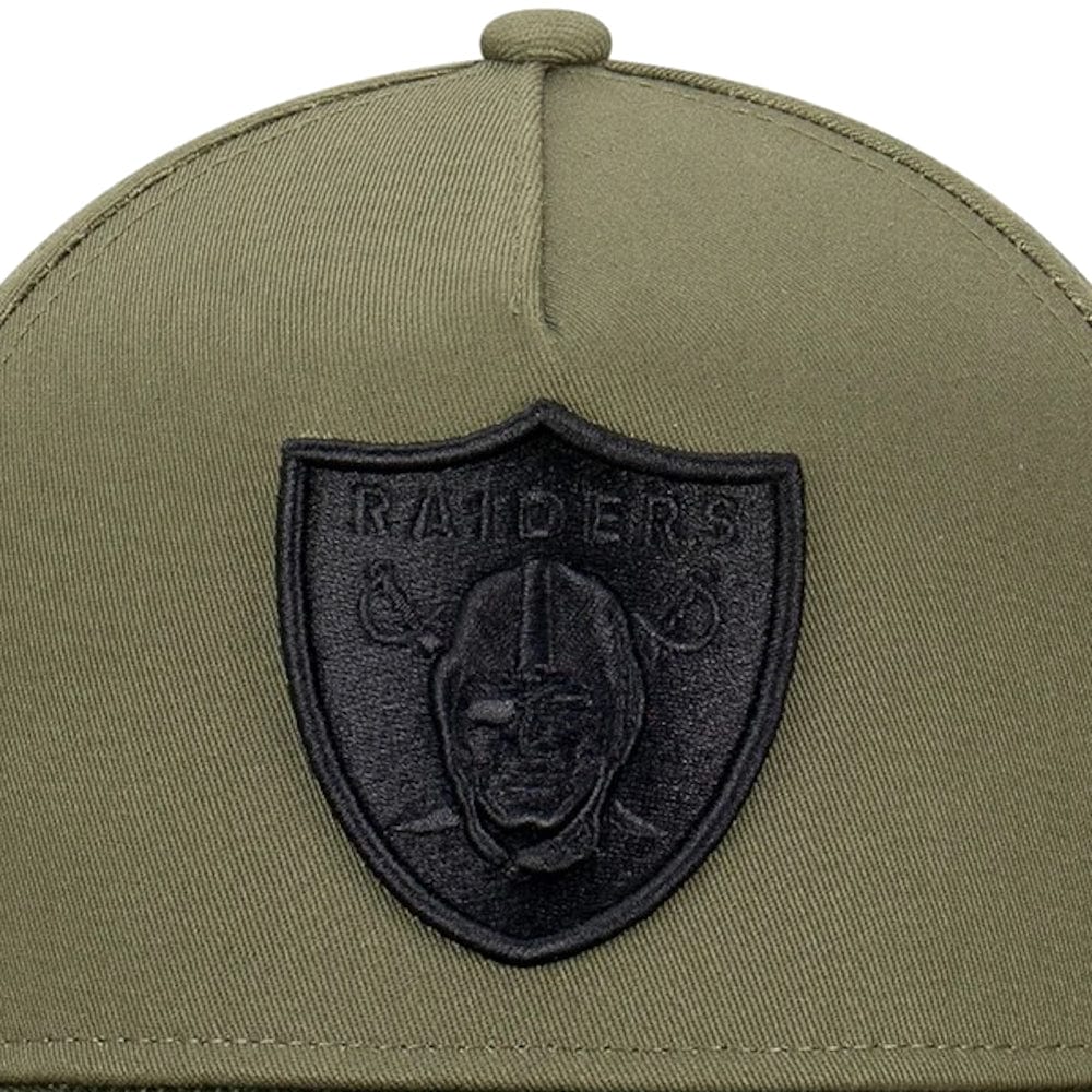 New Era 9FORTY Evergreen A-Frame Snapback Las Vegas Raiders - New Olive / Black