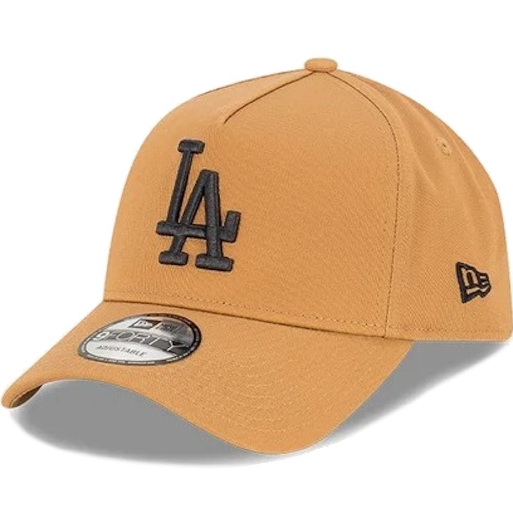 New Era 9FORTY Evergreen A-Frame Snapback Los Angeles Dodgers - Wheat / Black