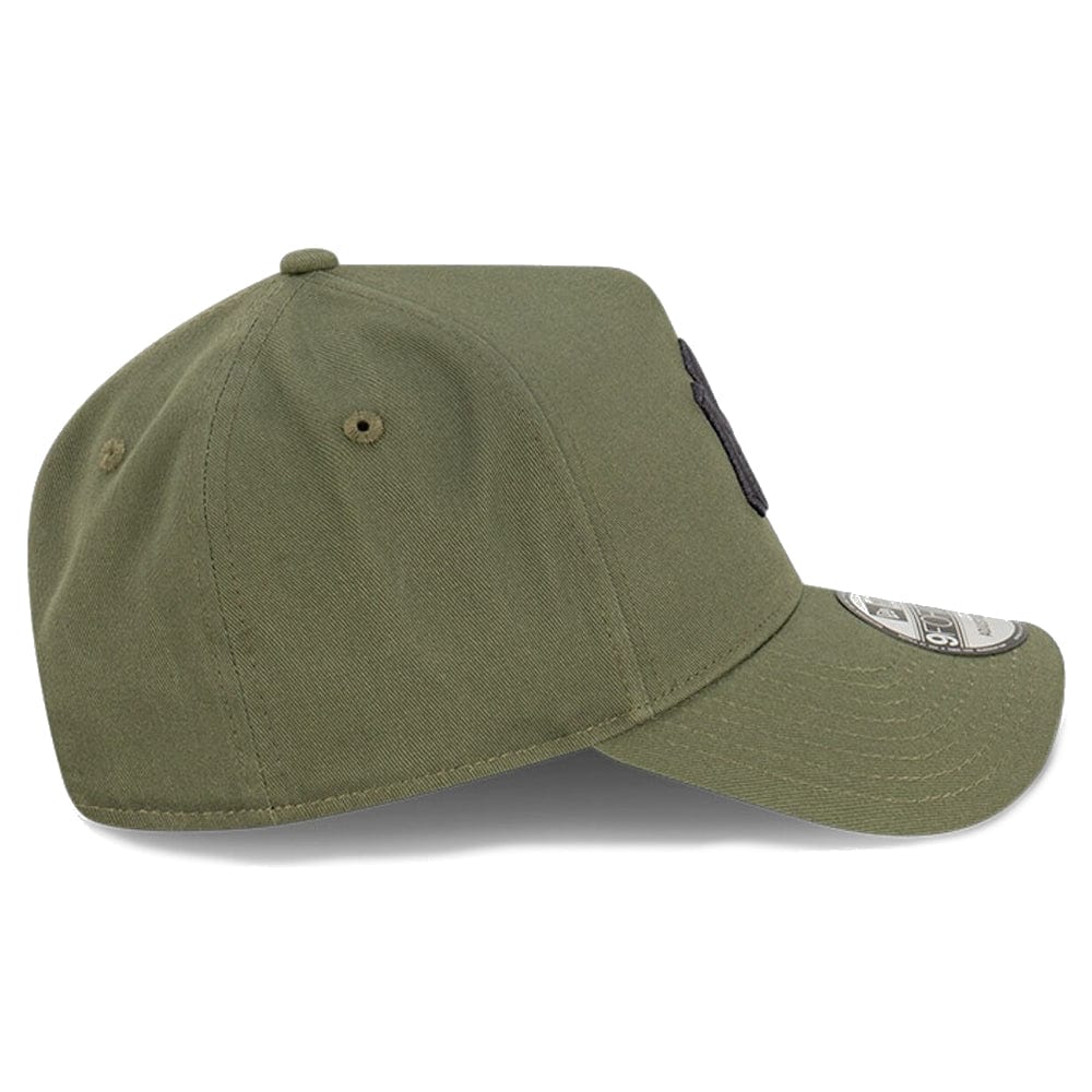 New Era 9FORTY Evergreen A-Frame Snapback New York Yankees - New Olive / Black