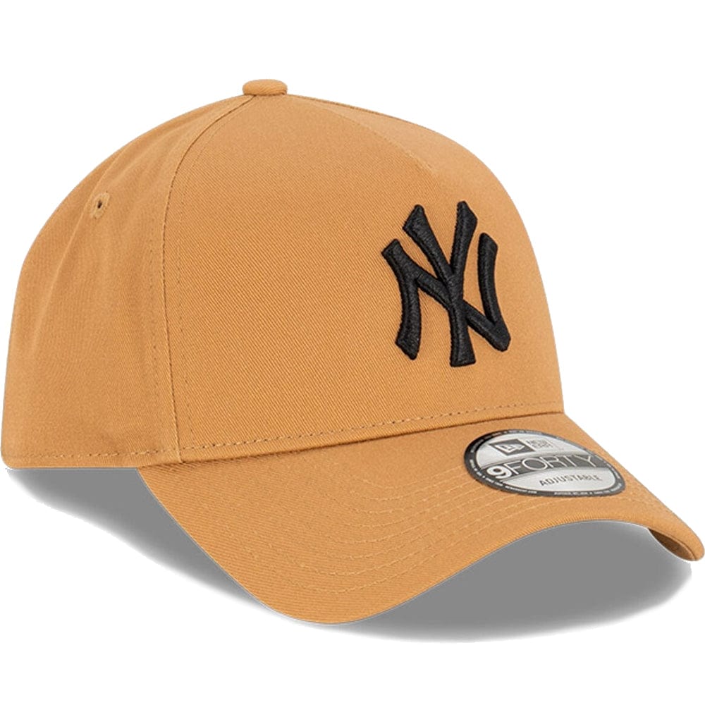 New Era 9FORTY Evergreen A-Frame Snapback New York Yankees - Wheat / Black