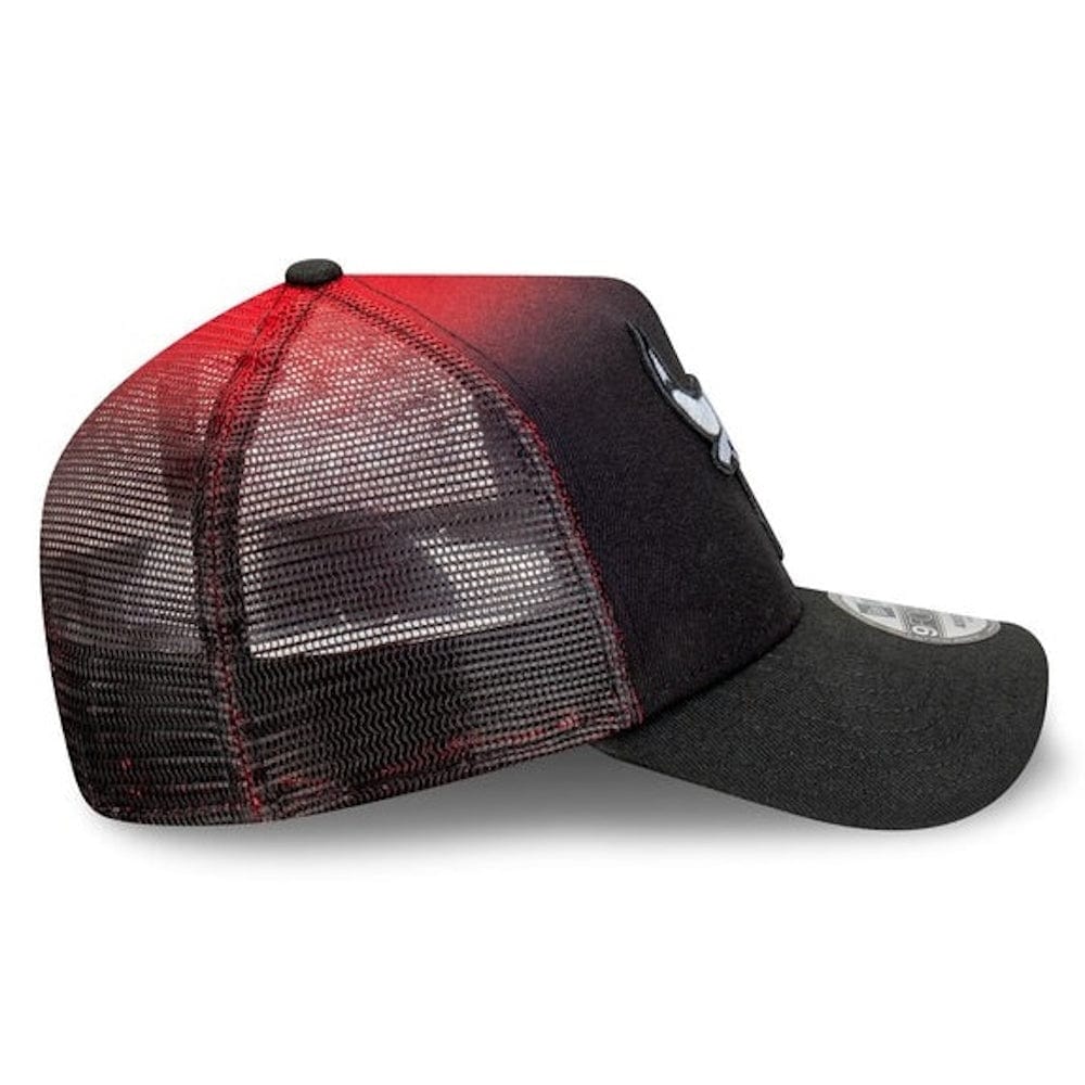 New Era 9FORTY Higher Fade A-Frame Trucker Snapback  Chicago Bulls - Black