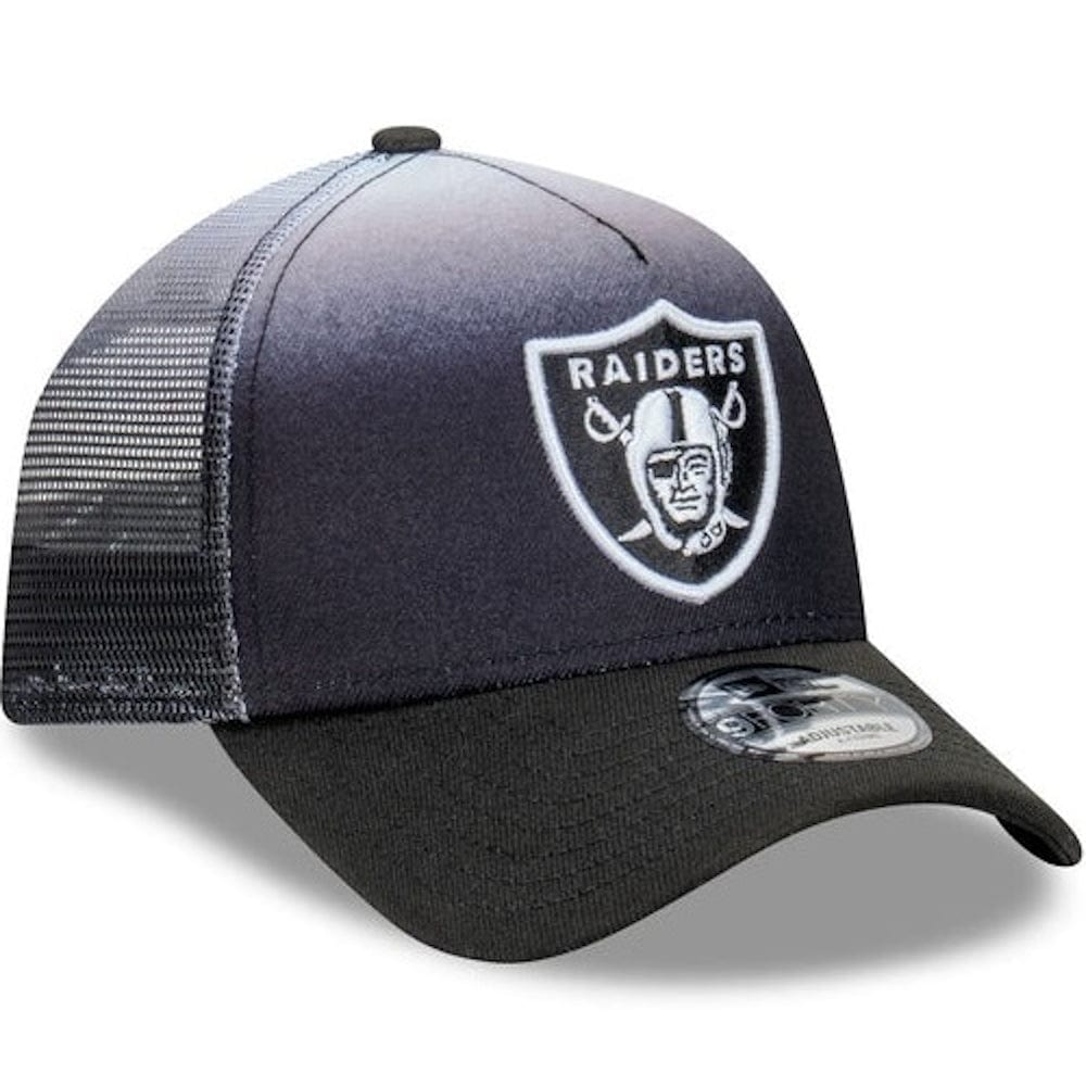 New Era 9FORTY Higher Fade A-Frame Trucker Snapback Las Vegas Raiders - Black