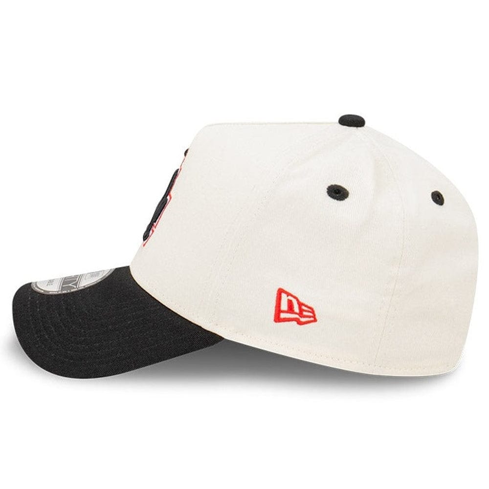 New Era 9FORTY Ivory Blaze A-Frame Snapback Los Angeles Dodgers - Chrome White / Black