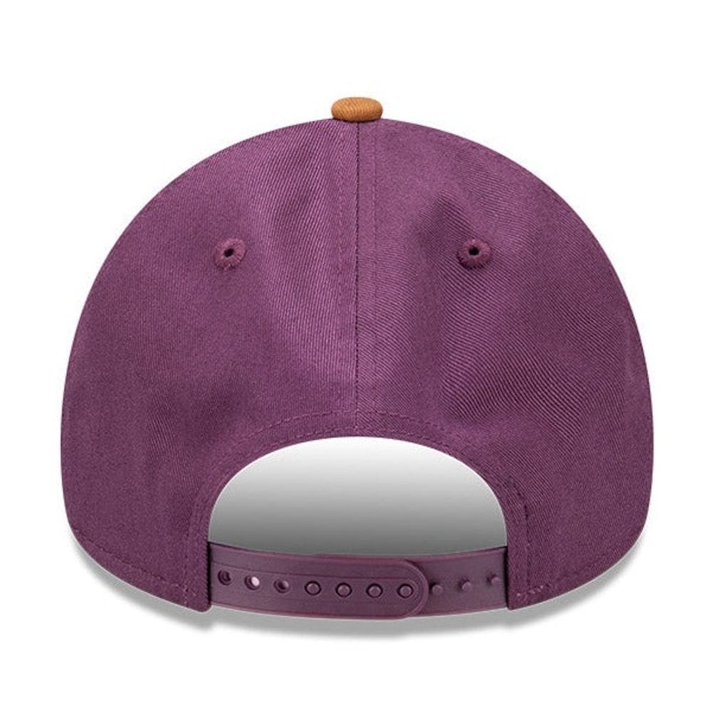 New Era 9FORTY Peanut Butter & Jam A-Frame Snapback Los Angeles Dodgers - Damson / Toasted Peanut