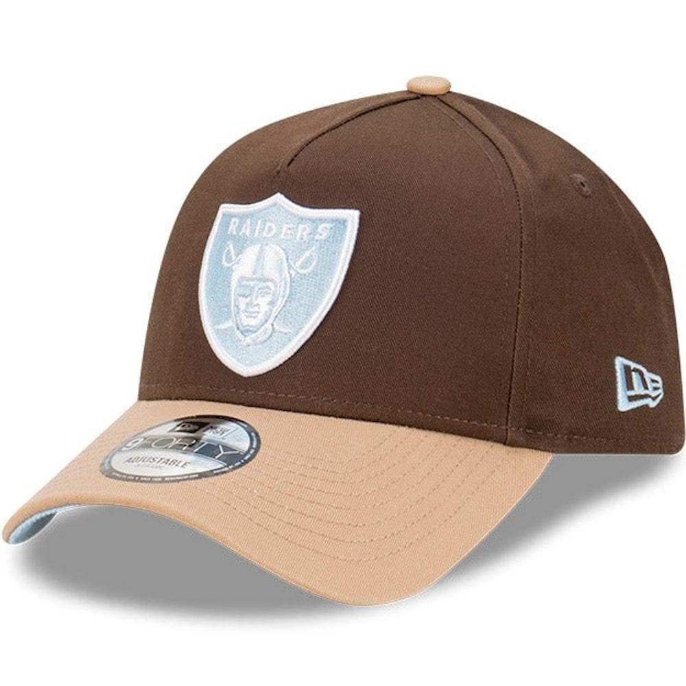 New Era 9FORTY Rocky Road  A-Frame Snapback Las Vegas Raiders - Walnut