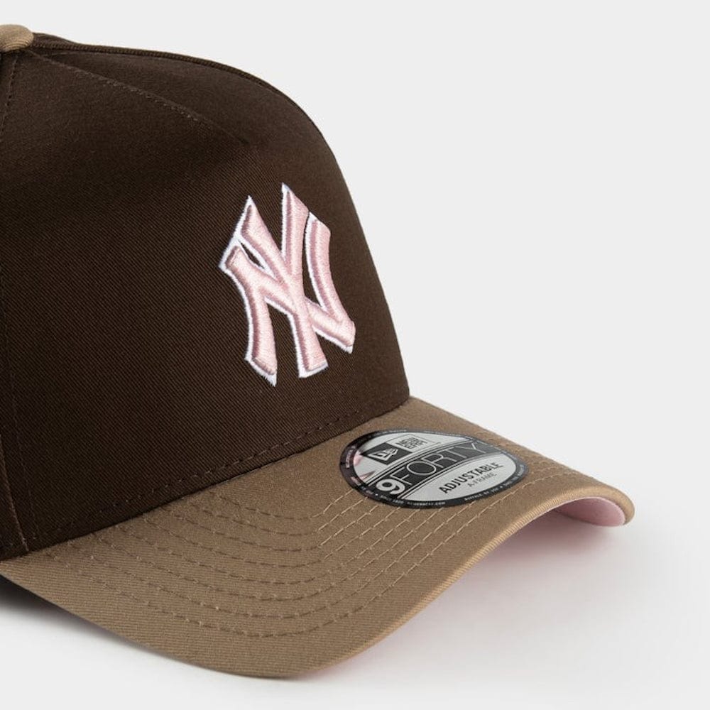 New Era 9FORTY Rocky Road A-Frame Snapback New York Yankees - Walnut