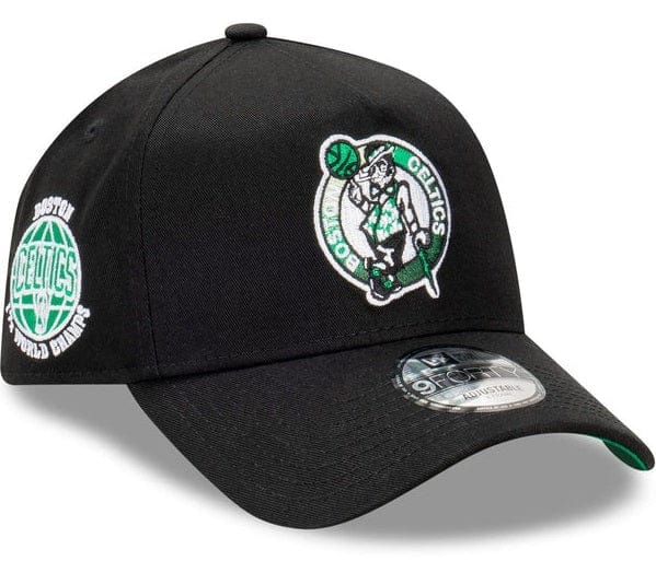New Era 9FORTY Side Hit A-Frame Snapback Boston Celtics - Black / Green
