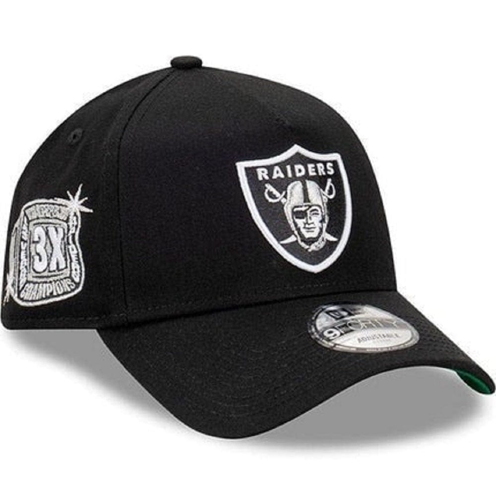 New Era 9FORTY Side Hit A-Frame Snapback Las Vegas Raiders - Black