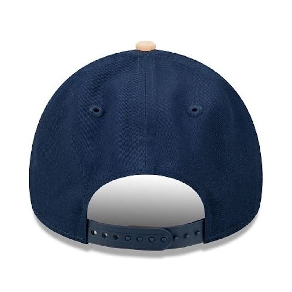 New Era 9FORTY Suede Brim A-Frame Snapback Las Vegas Raiders - Oceanside Blue / Oatmilk