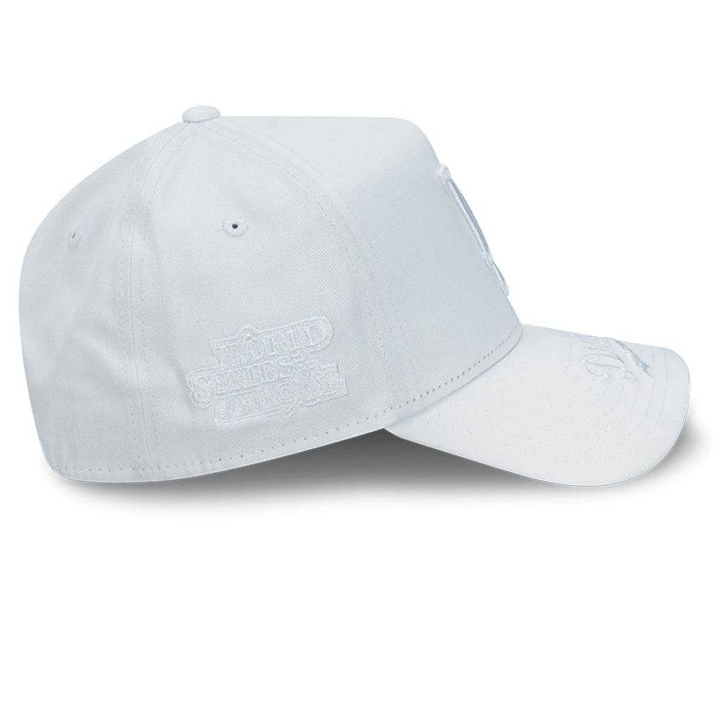 New Era 9FORTY Tonal Visor Hit A-Frame Snapback Los Angeles Dodgers - White / White