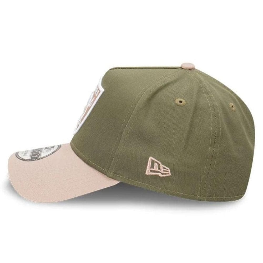 New Era 9FORTY Vintage Olive A-Frame Snapback Las Vegas Raiders - New Olive / Ash Brown