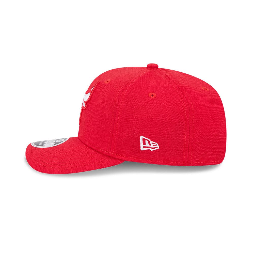 New Era 9SEVENTY MLB Simple Team Stretch Snapback Chicago Bulls- Red