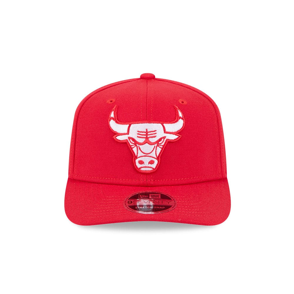 New Era 9SEVENTY MLB Simple Team Stretch Snapback Chicago Bulls- Red