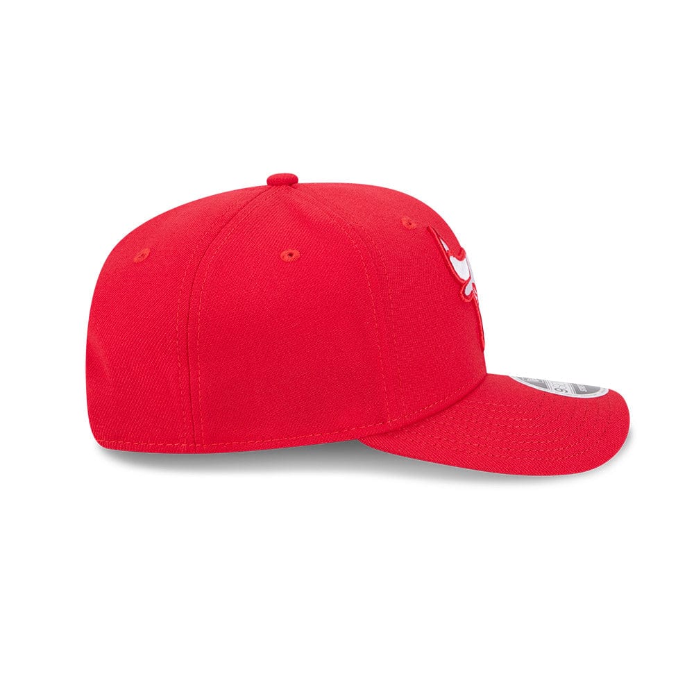 New Era 9SEVENTY MLB Simple Team Stretch Snapback Chicago Bulls- Red