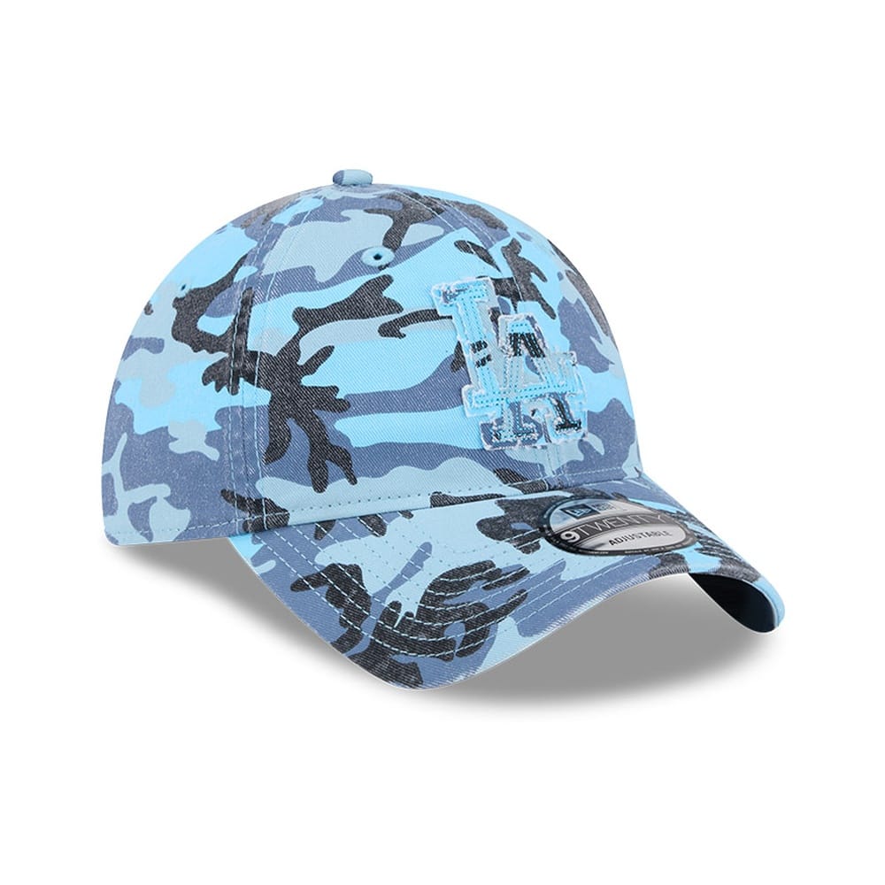 New Era 9TWENTY Frayed Washed Camo Los Angeles Dodgers - Camo
