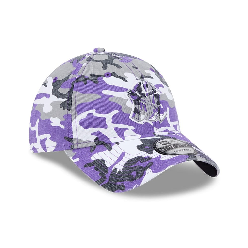 New Era 9TWENTY Frayed Washed Camo New York Yankees - Camo