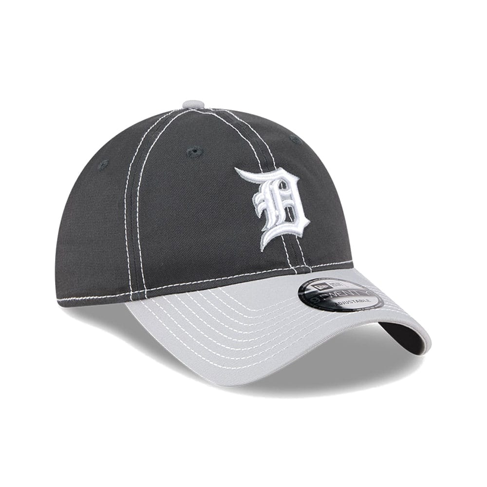 New Era 9TWENTY Seasonal 2 Tone Strapback Detroit Tigers - Steele / Light Grey
