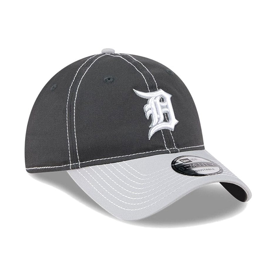 New Era 9TWENTY Seasonal 2 Tone Strapback Detroit Tigers - Steele / Light Grey