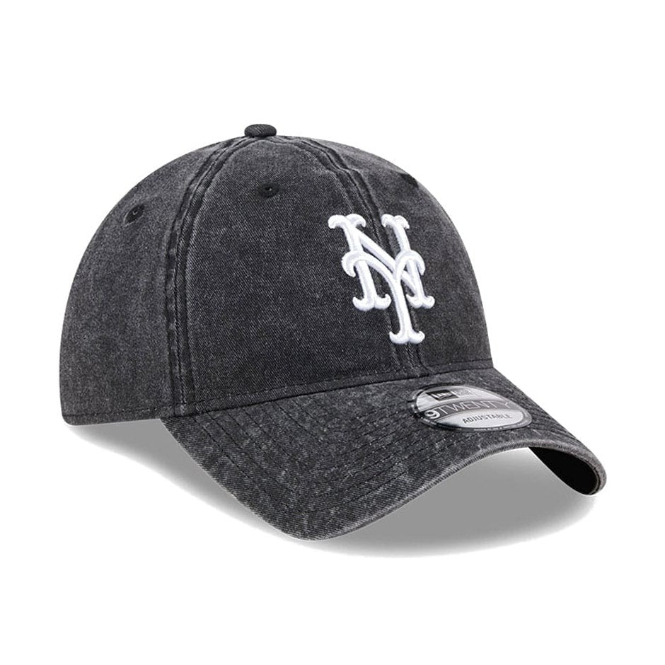 New Era 9TWENTY Seasonal Overwash Strapback New York Mets - Black