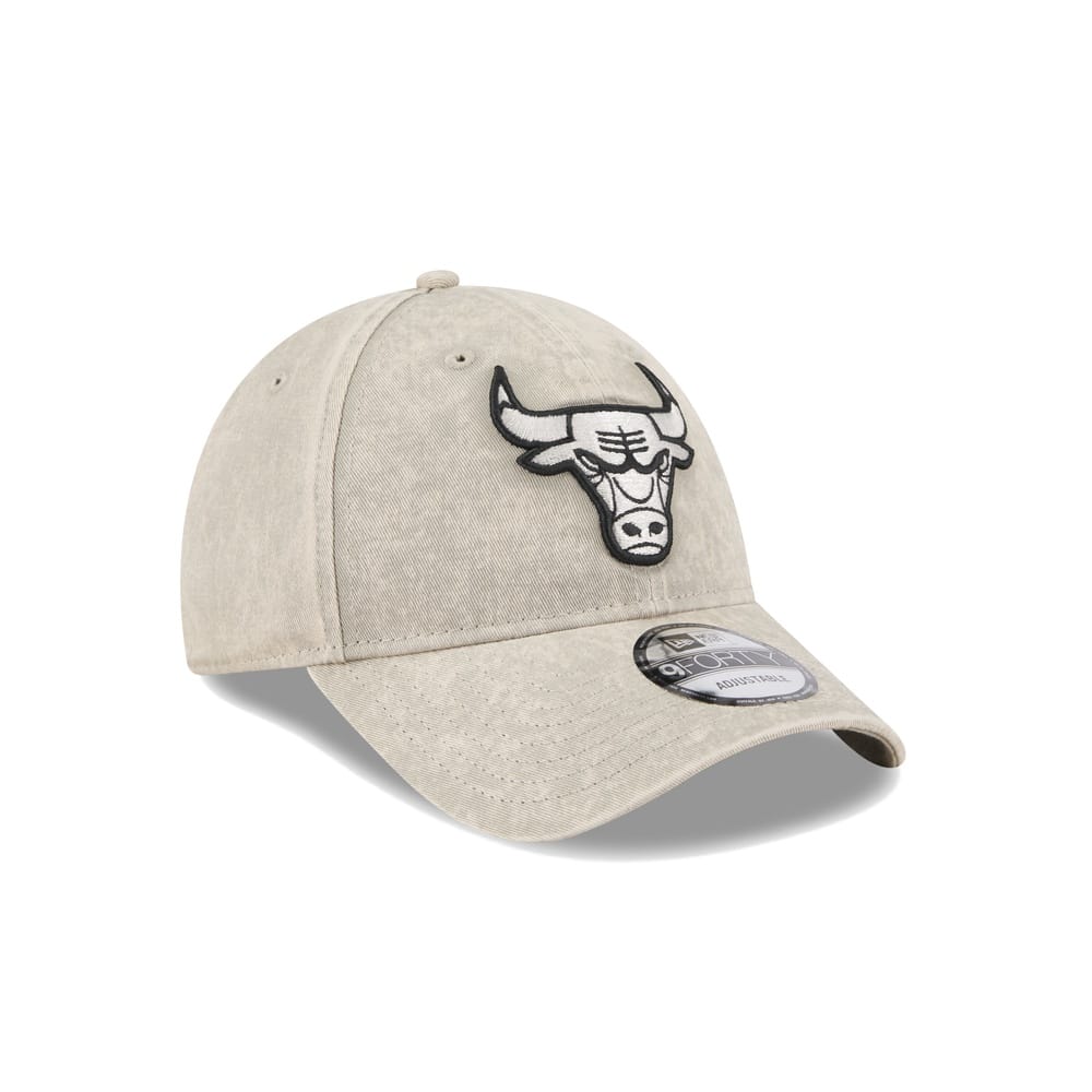 New Era 9FORTY Snapback Chicago Bulls - Pebble Black