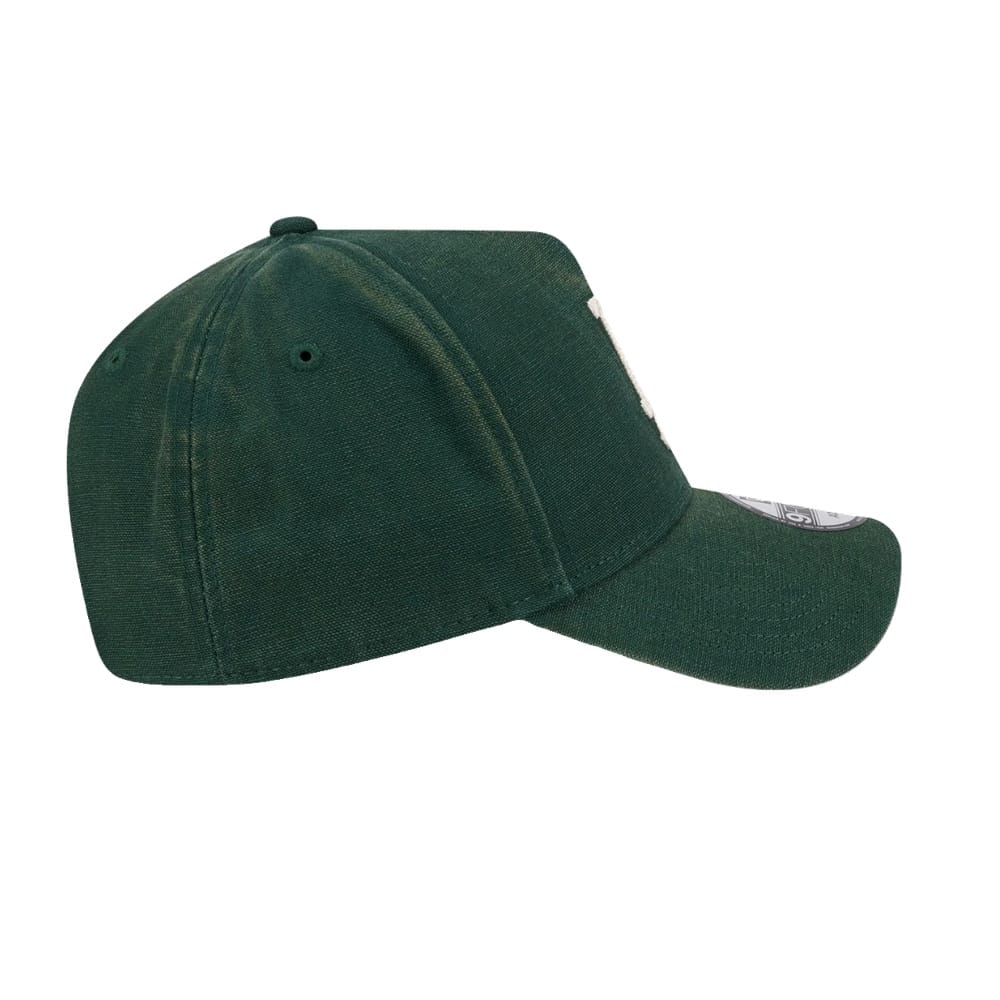 New Era 9FORTY Washed Canvas A-Frame Los Angeles Dodgers - Dark Green - Image 4