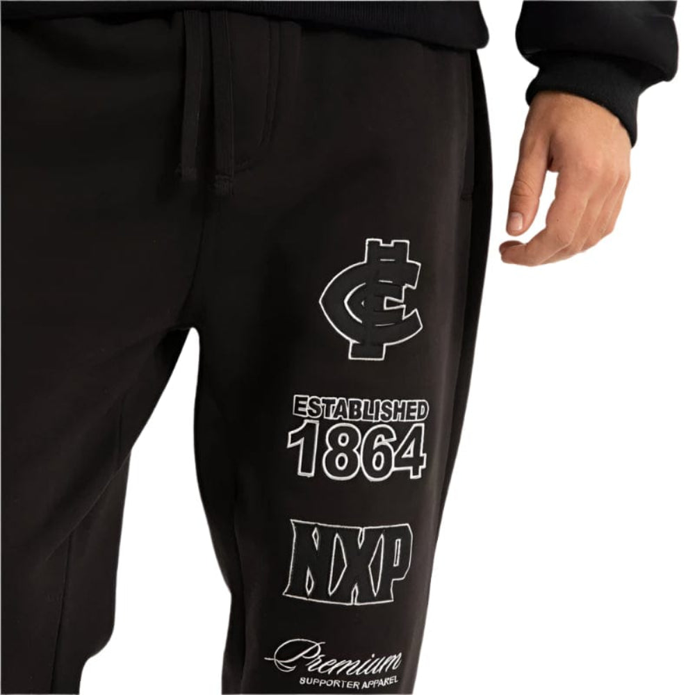 NXP Carlton Mono Trackpants - Black