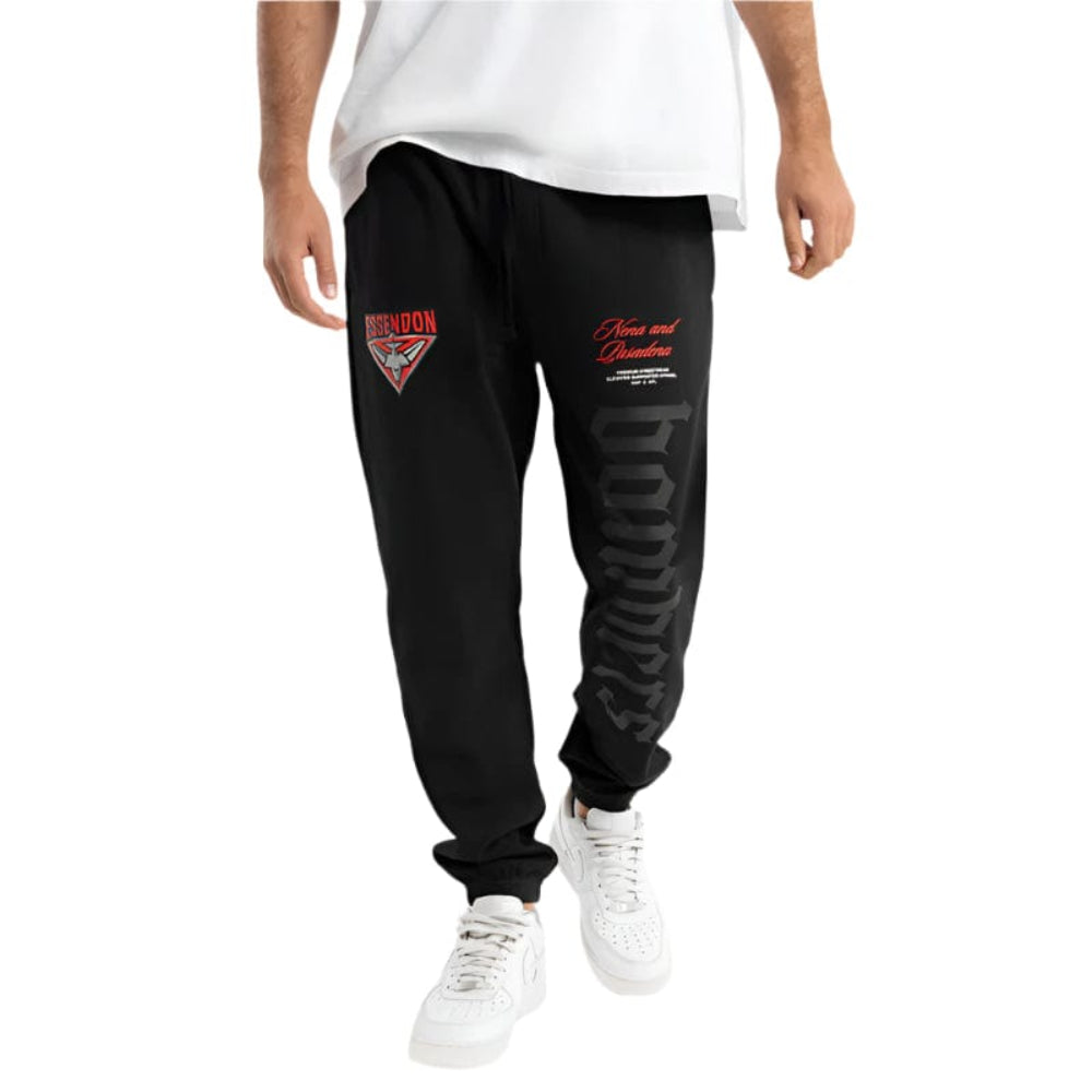 NXP Essendon Cali Trackpants - Black