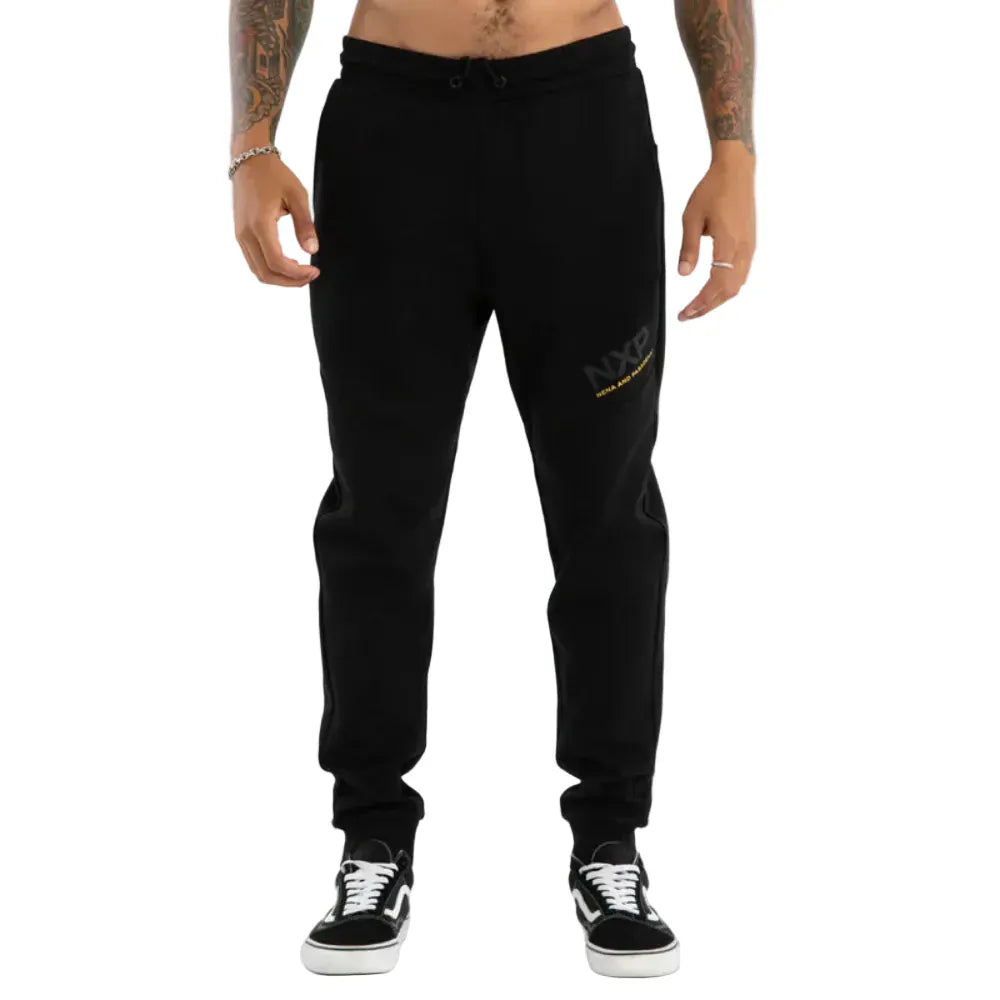 NXP Turret Slim Trackpant - Jet Black