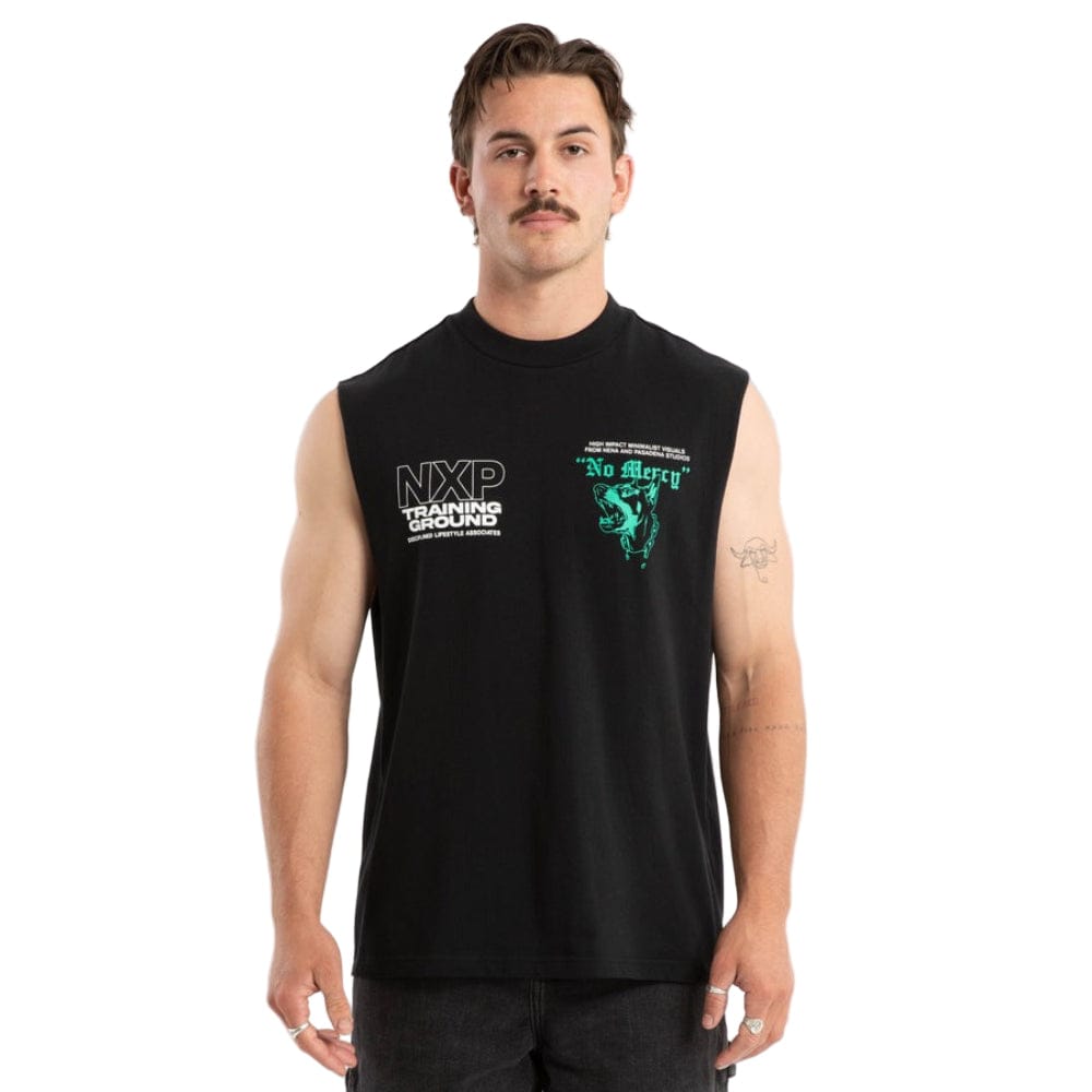 NXP Conrad Raptor Muscle Tee - Jet Black