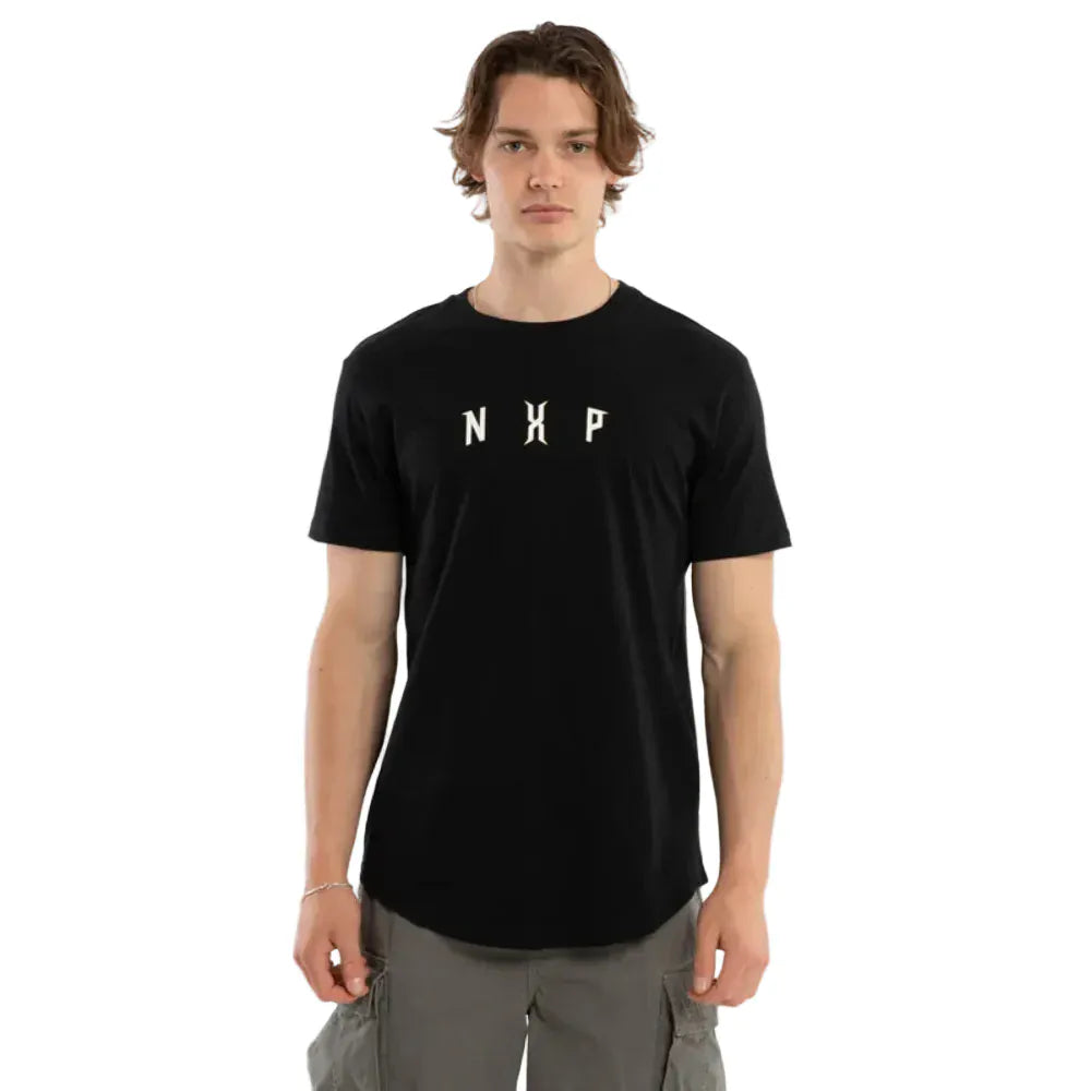 NXP Dominate Dual Curved Tee - Jet Black