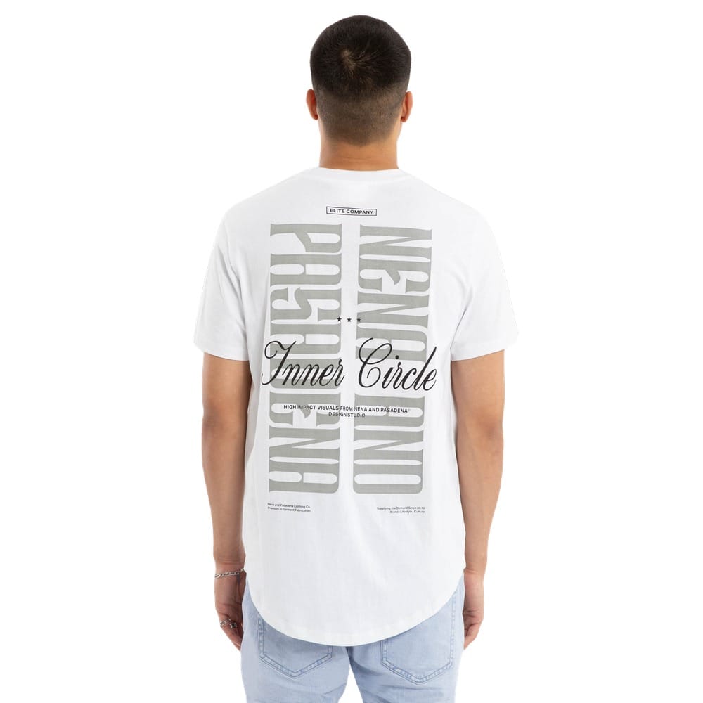 NXP Dynamic Dual Curved Tee - Optical White
