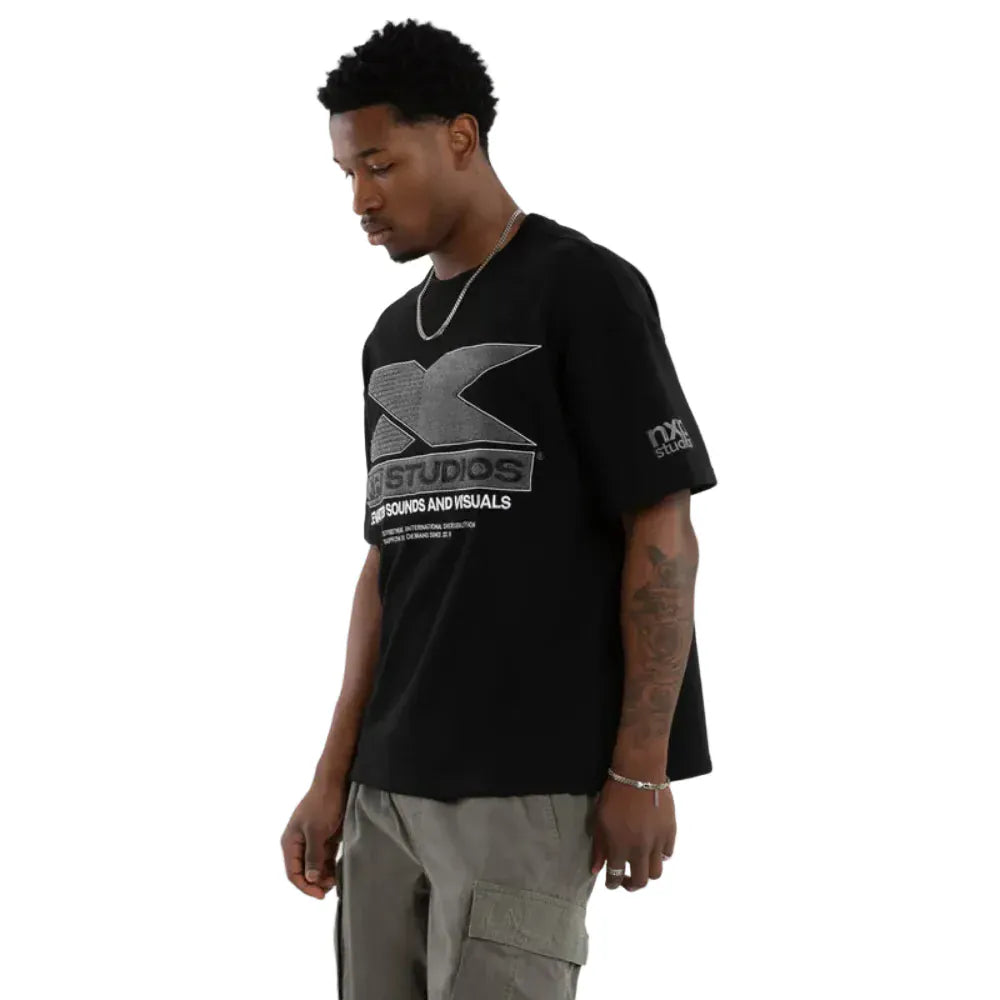 NXP Exile Loopback Raptor Tee - Jet Black
