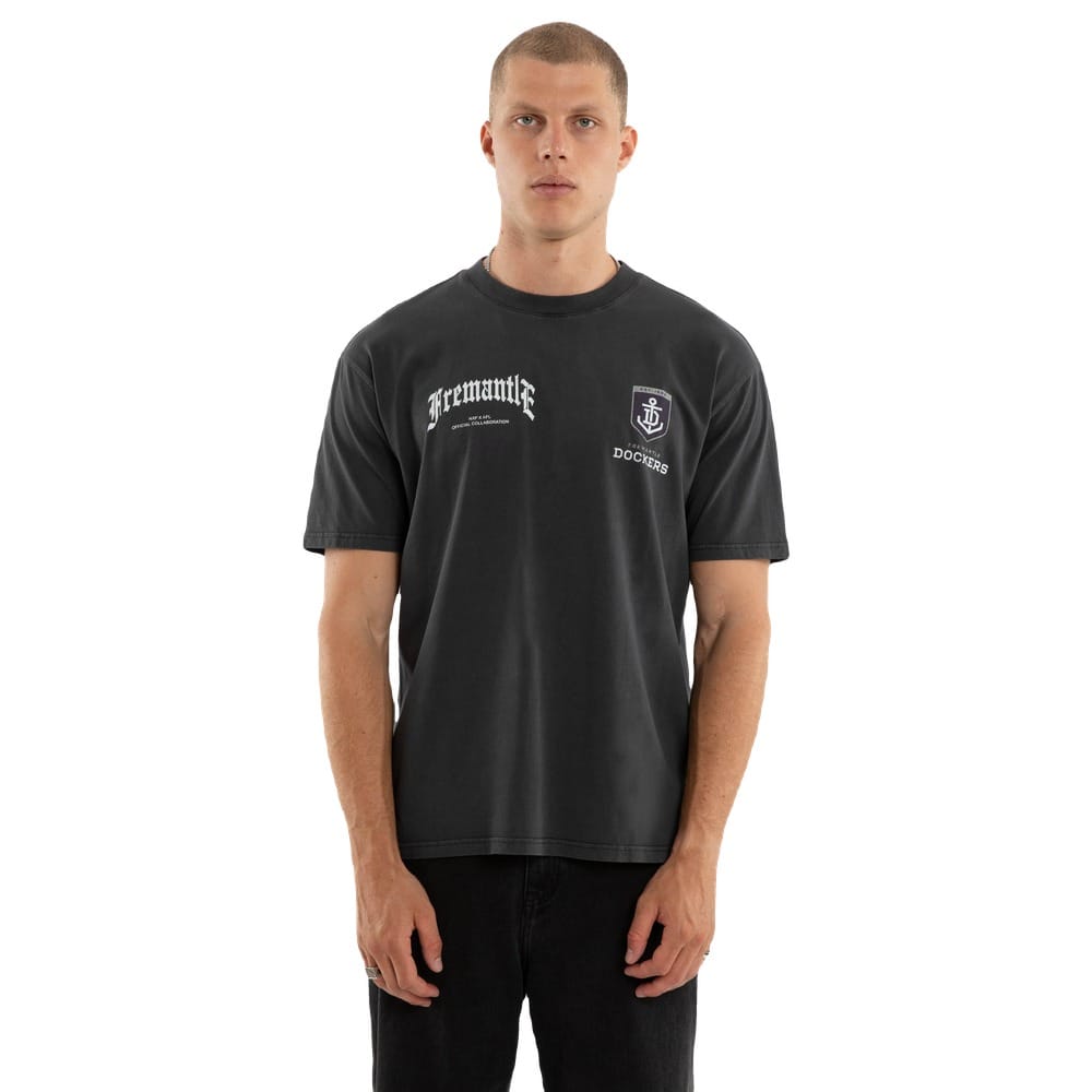NXP Fremantle Vintage Goth Tee - Pigment Asphalt