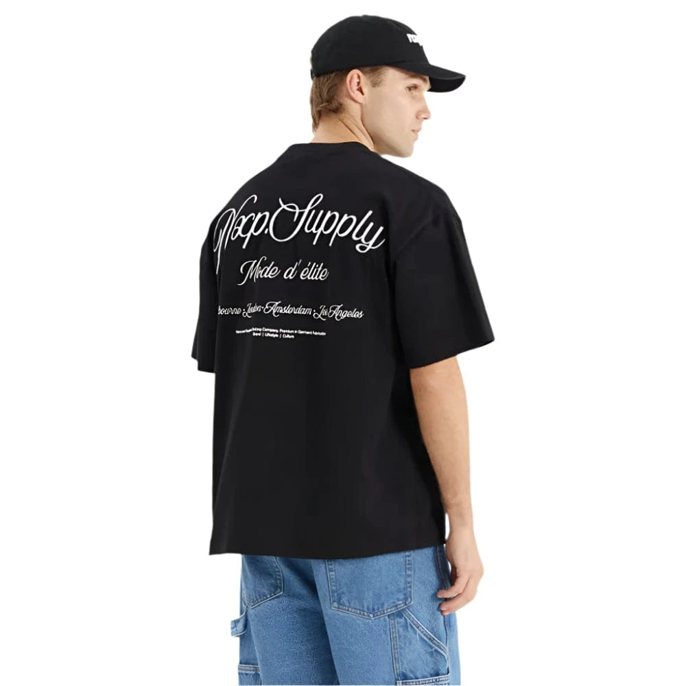 NXP Index Heavy Street Tee - Jet Black