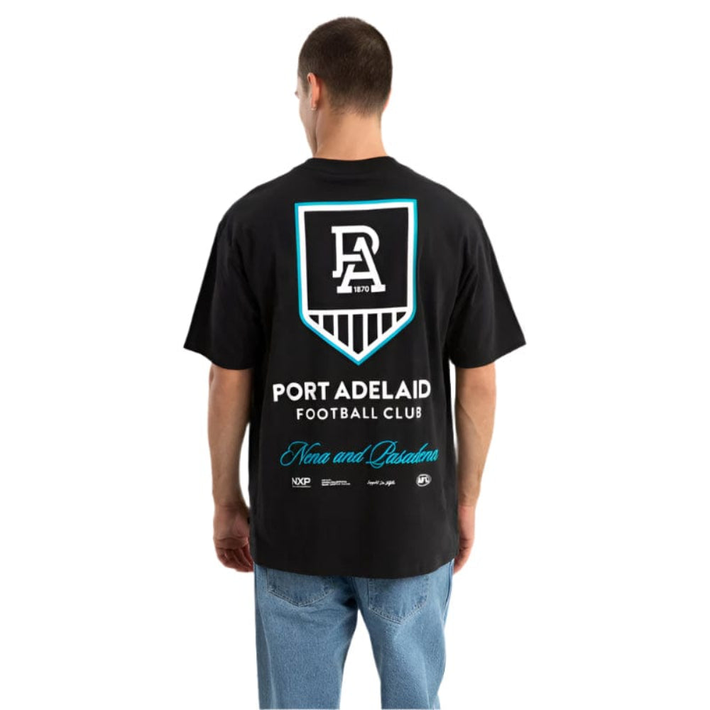 NXP Port Adelaide Season Tee - Black