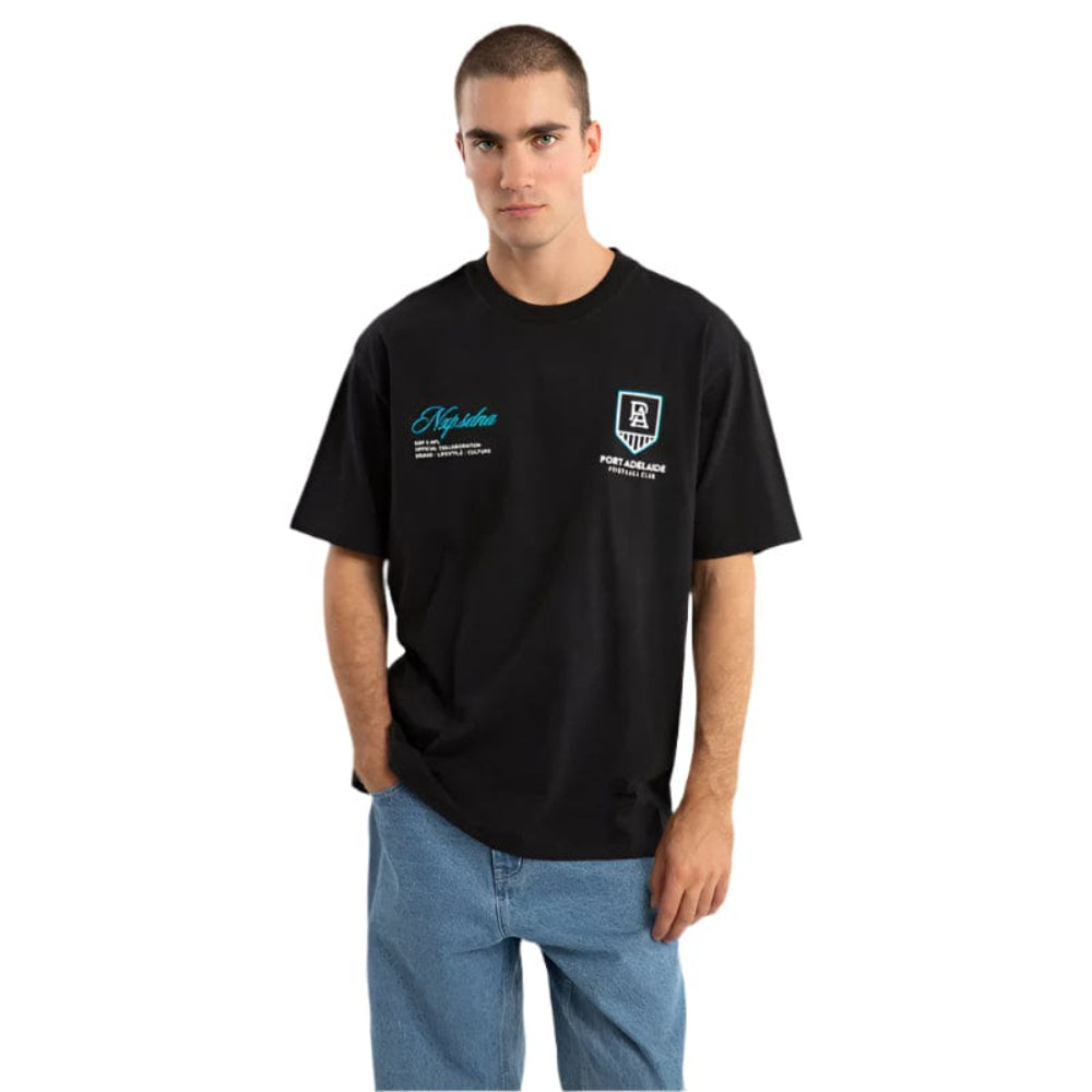 NXP Port Adelaide Season Tee - Black